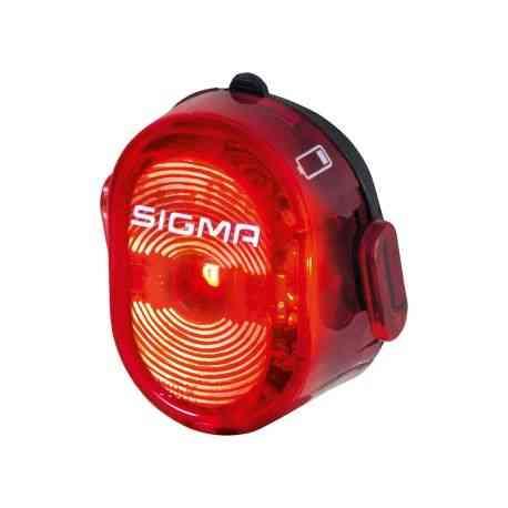 SIGMA nugget II flash baglygte i rød