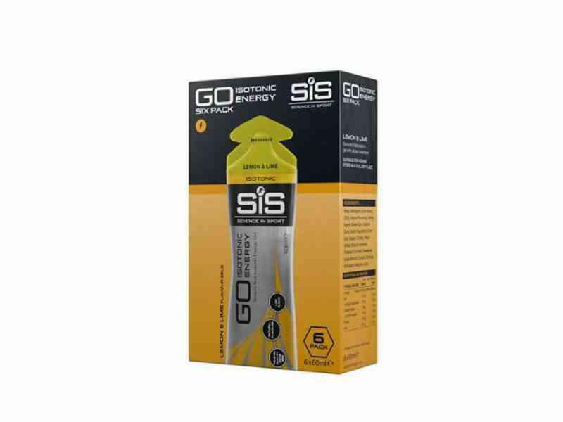 SIS GO - Isotonisk energigel - Citron & Lime - 6 stk.