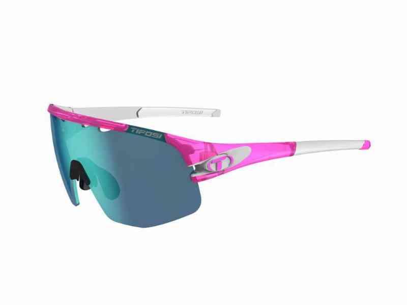 Tifosi Sledge Lite Cykelbrille - Pink/Hvid - 3 Linser