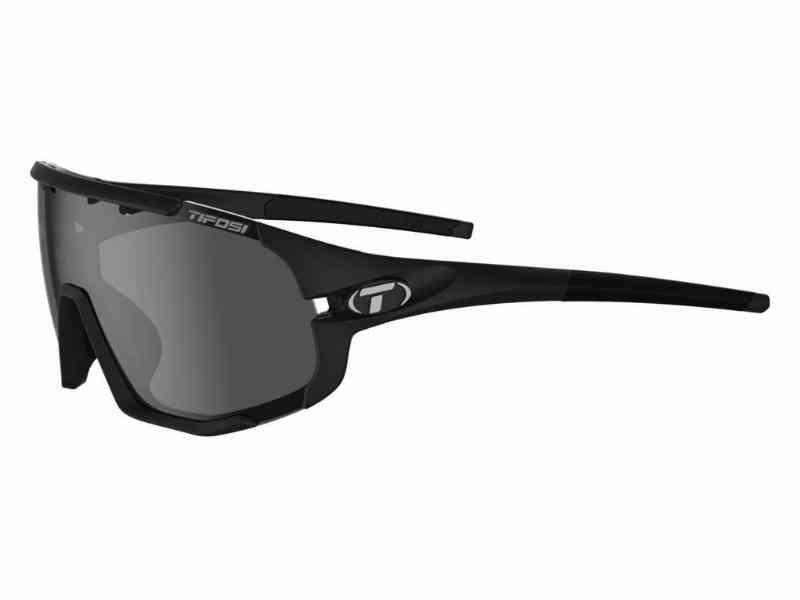 Tifosi Sledge - Cykelbrille - Mat Sort - 3 Linser