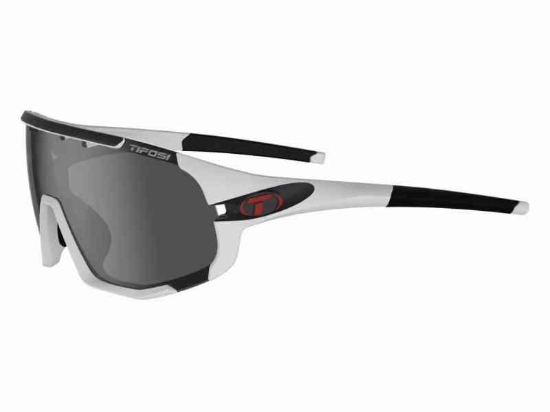 Tifosi Sledge Cykelbrille - Mat Sort/Hvid - 3 Linser
