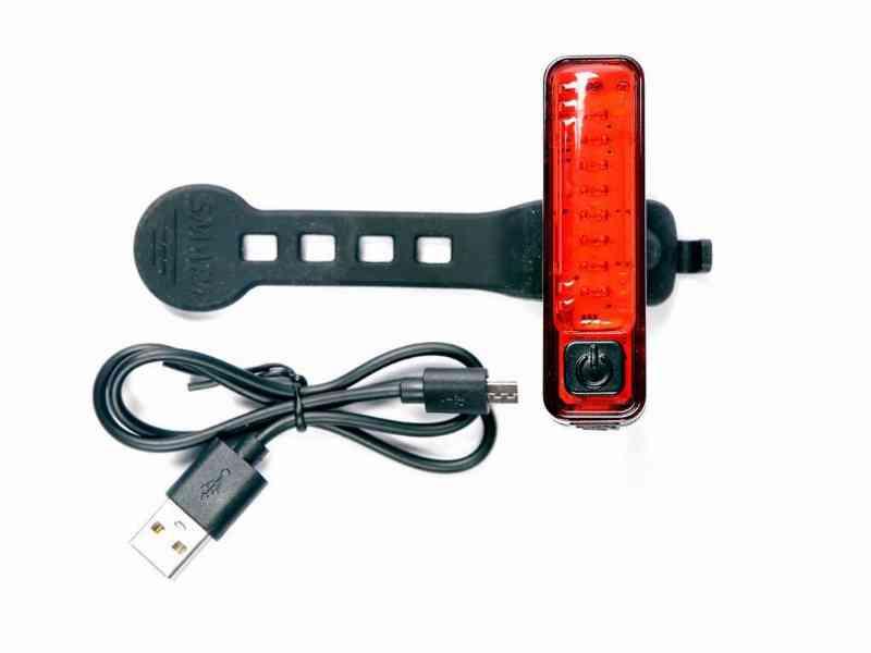 Smart Acrux - USB opladelig LED baglygte - 3 funktioner
