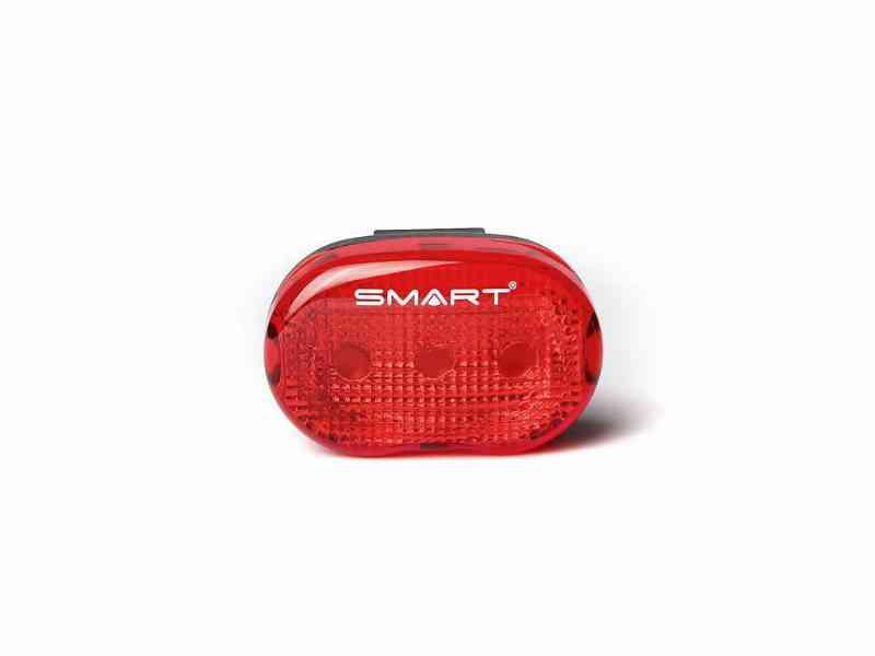 Smart E-line - Baglygte med batterier - 2 funktioner