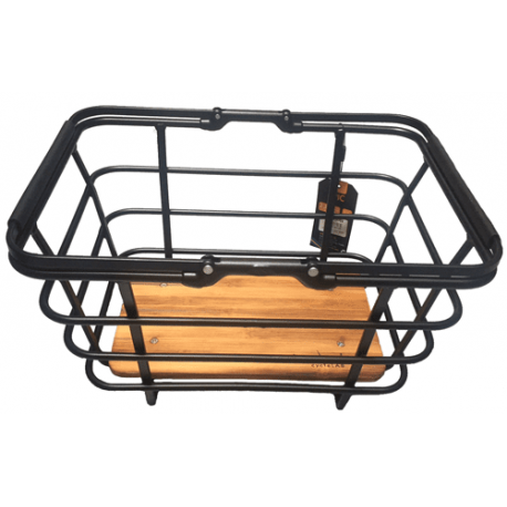 Sort Atran Epic Shopper AVS til cykelkurv, 29x40x20cm