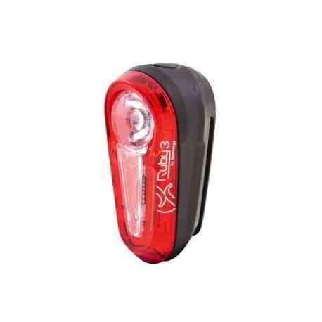 SPANNINGA Ruby 3 cykel baglygte