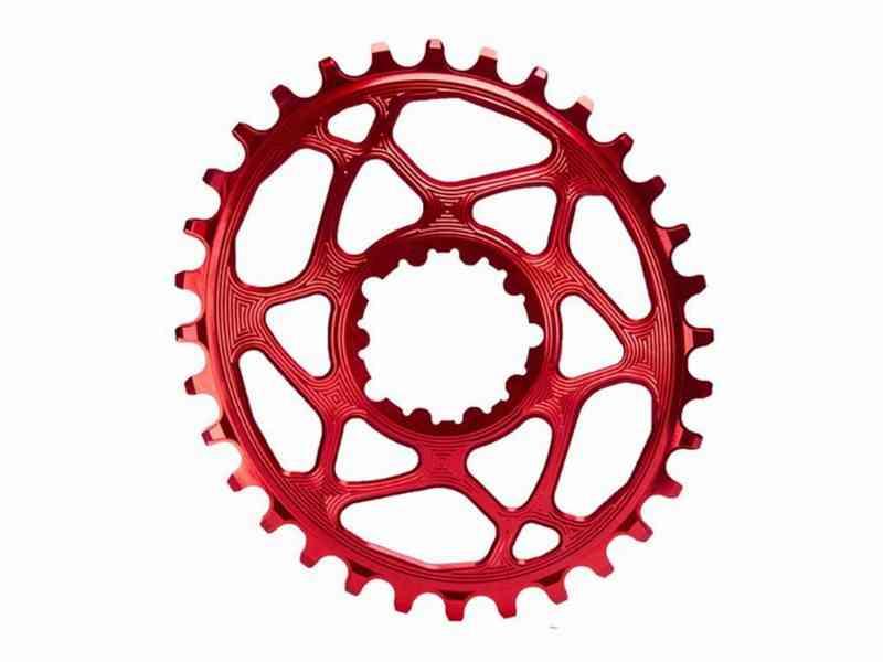 absoluteBLACK Oval Klinge - SRAM - 34T - Rød