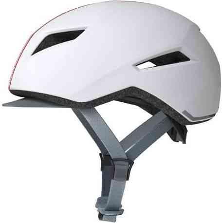 Abus Streak White Yadd-I Cykelhjelm