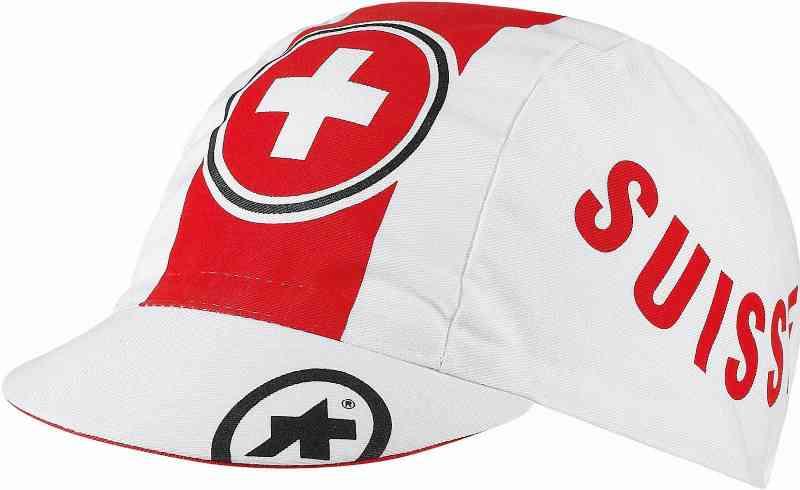 Assos Suisse Hvid Kasket til Cykling