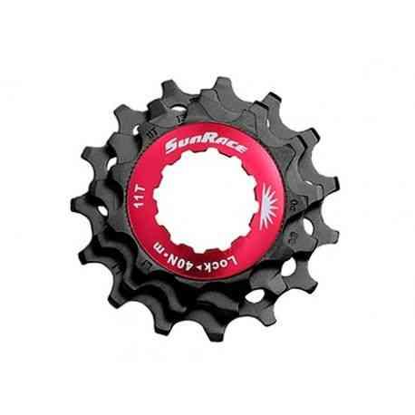 Sunrace 12 Gear Låsering + 11-13-15T Sort