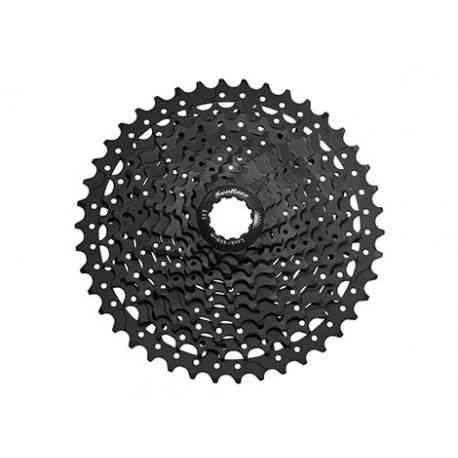 Sunrace 10-speed kassette 11-42T, sort