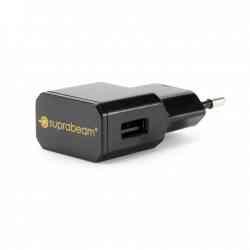 Suprabeam USB-lader 5V/2A - Opladeradapter