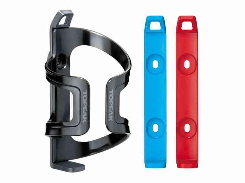 Topeak Dualside Cage EX - Flaskeholder - Sort/Rød/Blå