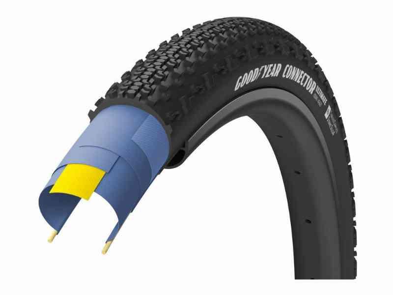 Goodyear Connector Ultimate TLC - Gravel Foldedæk 700x40c - Sort