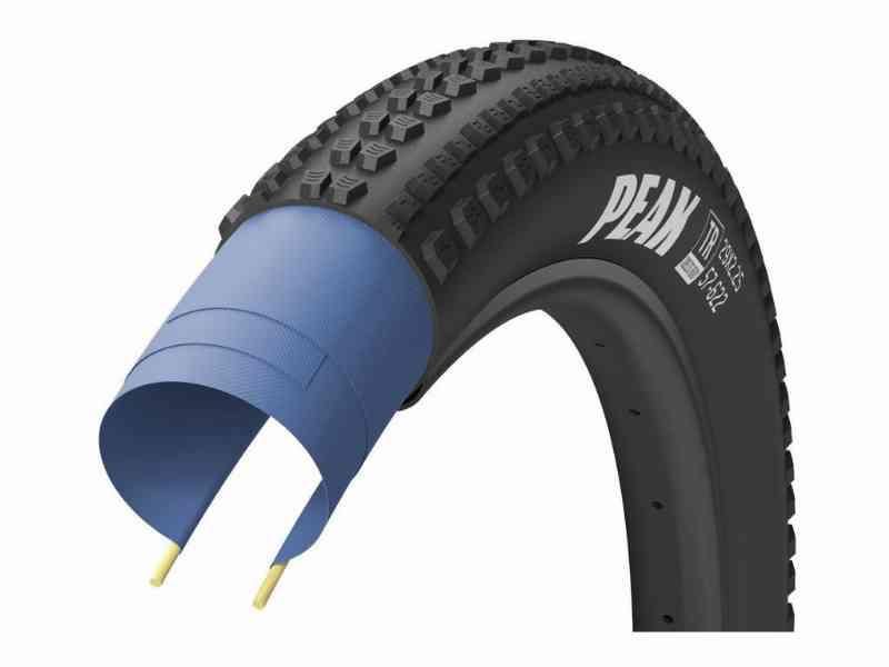 Goodyear Peak TLR - MTB Foldedæk 29x2.25 - Sort