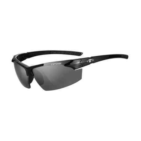 Tifosi Jet FC Solbriller i Gloss Black - Sporty Stil