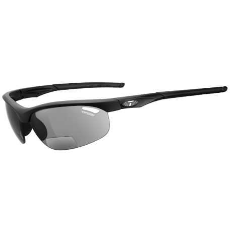 Tifosi Veloce mat sort cykelbrille med læsefelt 2.5