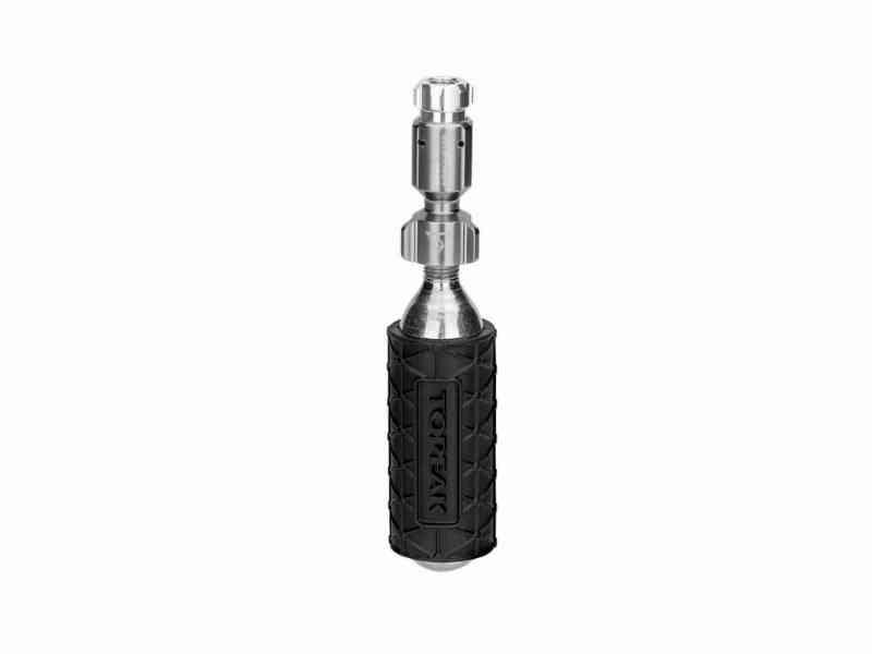 Topeak Micro Airbooster CO2-pumpe - Effektiv cykelinflator