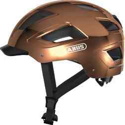 Abus Hyban 2.0 Cykelhjelm med LED - Chrome Rosé