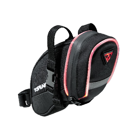ToPeak AeroWedge iGlow sadeltaske med LED 0,5W