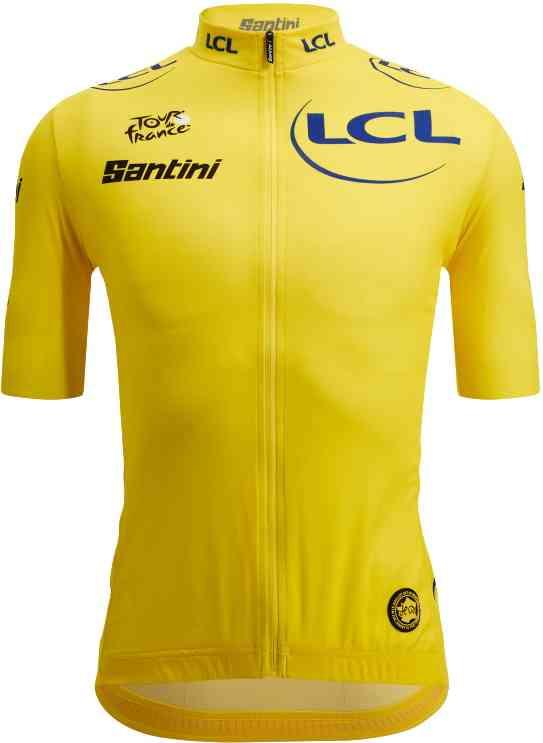 Santini Tour de France Ledertrøje - Den Gule Trøje