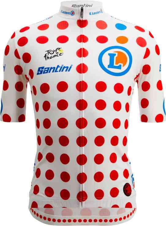 Santini Tour de France Klatretrøje - Prikket Design