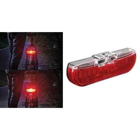 Trelock Baglygte LS 614 DuoFlat til E-Cykel 6-12V