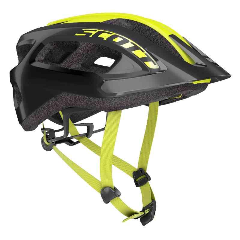 SCOTT Supra Hjelm - Sort og Gul