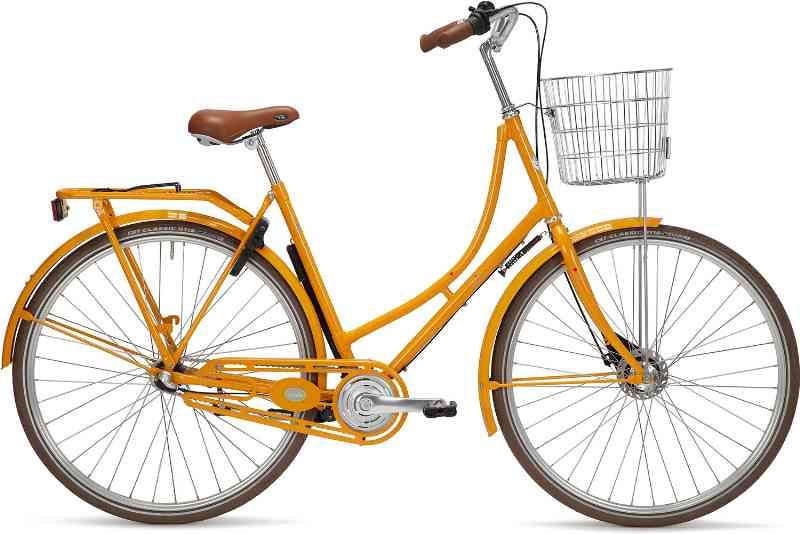 uVélo Classic 3g Damecykel 2022 - Gul