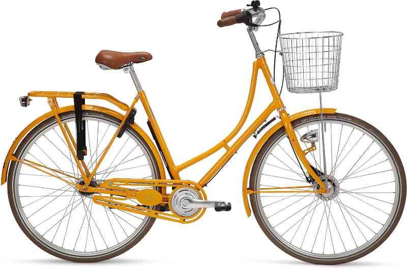 uVélo Classic Plus 7g Dame 2022 - Gul Cykel
