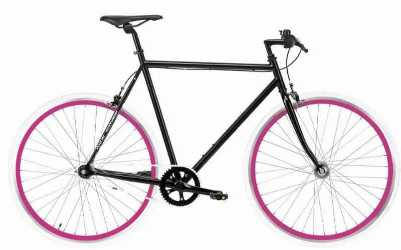 Centurion Fixie 1g Cykel med Pink/Hvid Hjul - KAMPAGNE