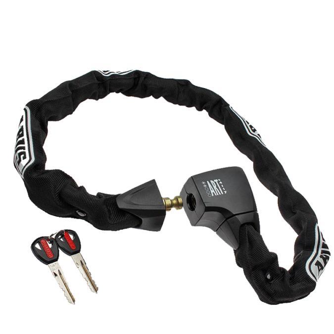 Abus Ionus 8900, godkendt kædelås 110 cm, SORT