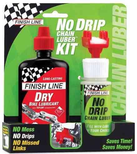 Finish Line No-Drip Flaske + Plus Tør Smørelse 12cl