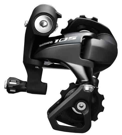 Shimano 105 bagskifter 5800 Sort 11-speed Short Cage