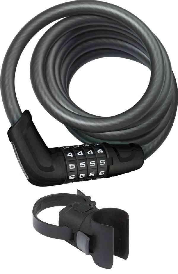 Abus 6512 Tresor Kombinationsspirallås med holder