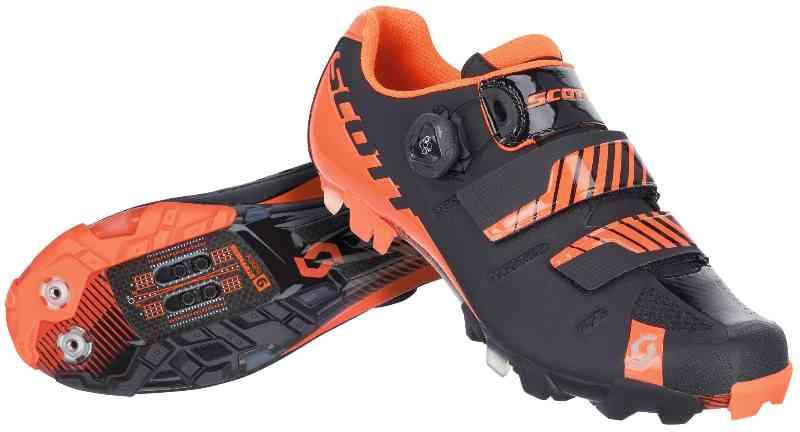 Scott MTB Premium Cykelsko, Sort/Orange