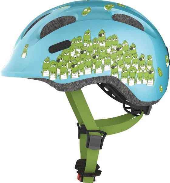 Abus Smiley 2.0 Cykelhjelm, Blå Croco