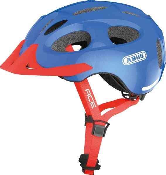 Abus Youn-I Ace Cykelhjelm, Funklende Blå