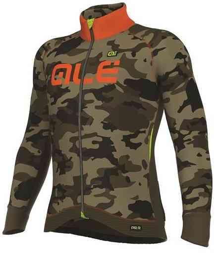 Alé Vinterjakke i Camo/Orange