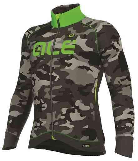 Alé Vinterjakke i Camouflage/Grøn