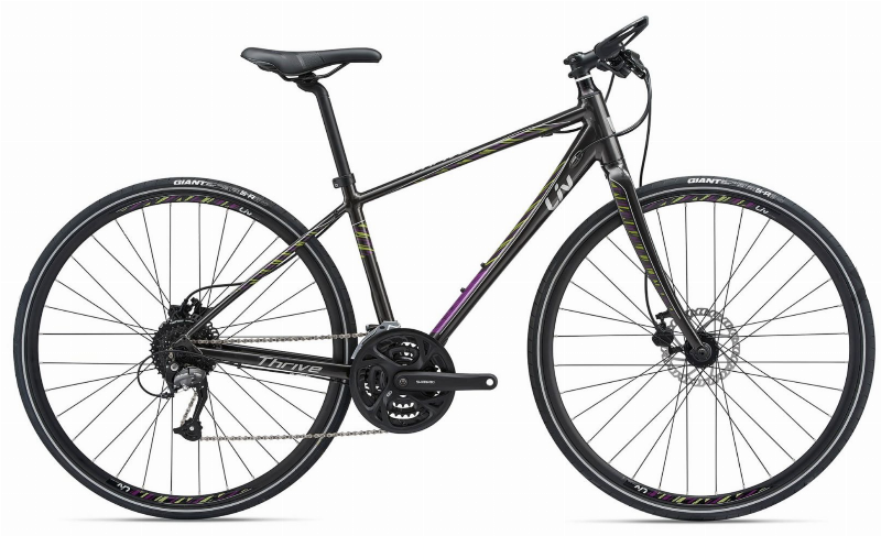 Giant Liv Thrive 2 Disc Cykel - Grå