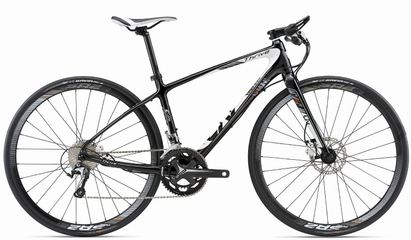 Giant Liv Thrive CoMax 2 Disc - Sort/Hvid