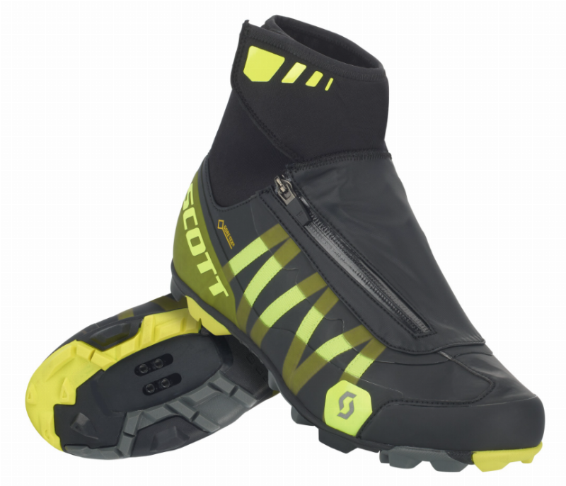 Scott MTB Heater Gore-Tex Herresko, sort/gul