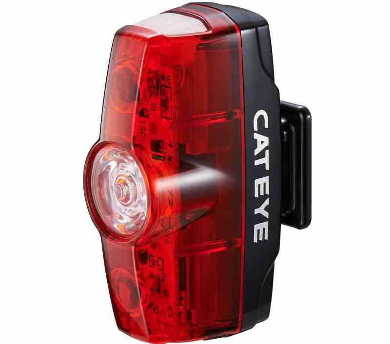 Cateye Rapid Mini TL-LD635-R USB Opladelig 15 Lumen Baglygte