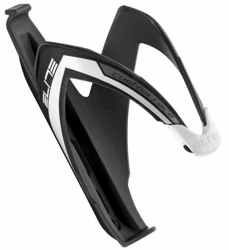 Elite Tilpasset Flaskeholder, Mat Sort/Hvid
