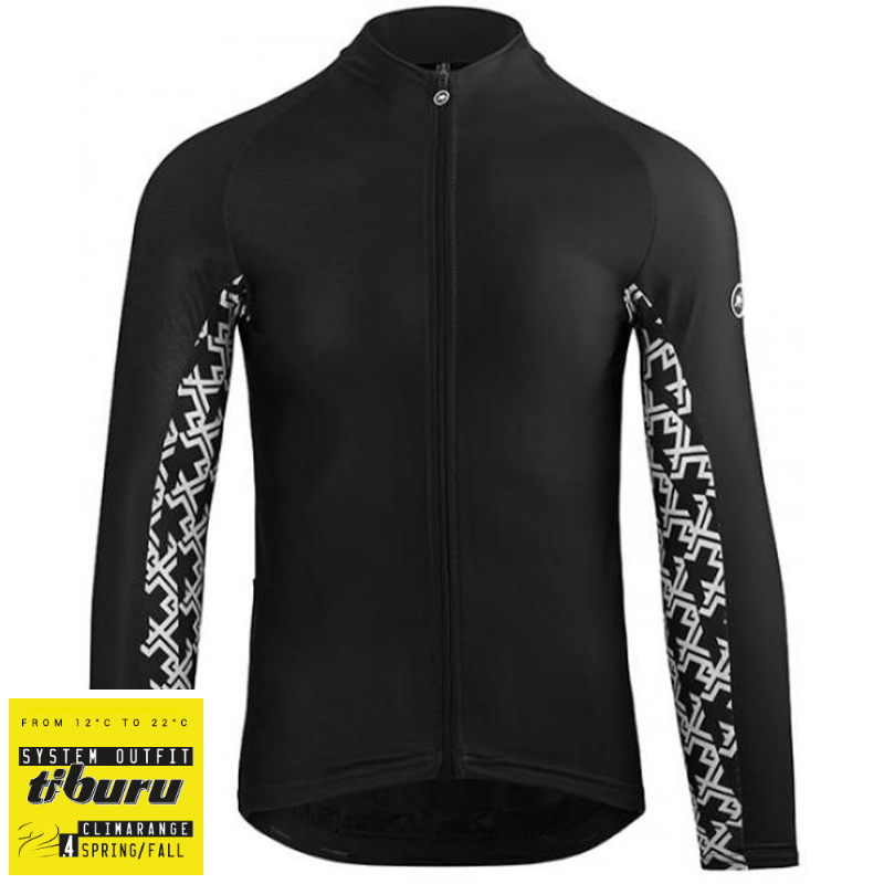 Assos Mille GT Langærmet Cykeltrøje, Sort