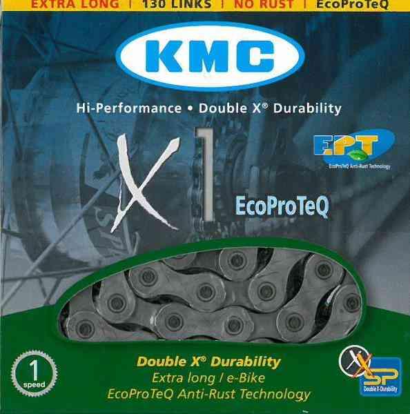 KMC Kæde 1/2"x1/8" til E-cykel 1-6 gear 130L