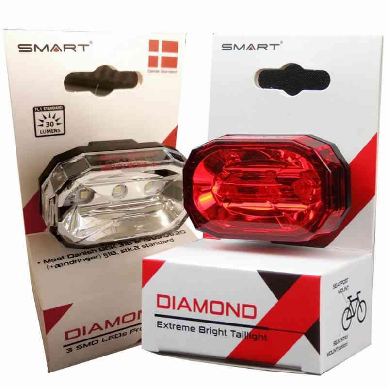 SMART Diamond Super LED Lygtesæt (30 & 15 lumen)