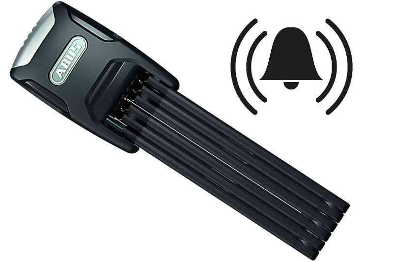Abus Bordo 6000 Alarm Foldelås 90 cm - Sort