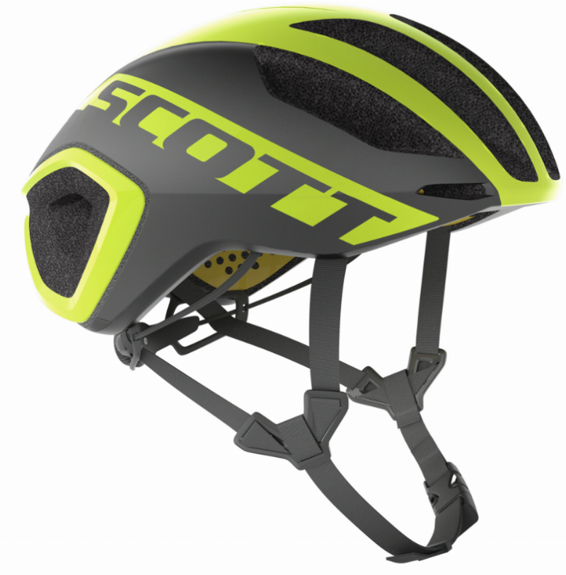 Scott Hjelm Cadence PLUS (MIPS), Grå/Gul