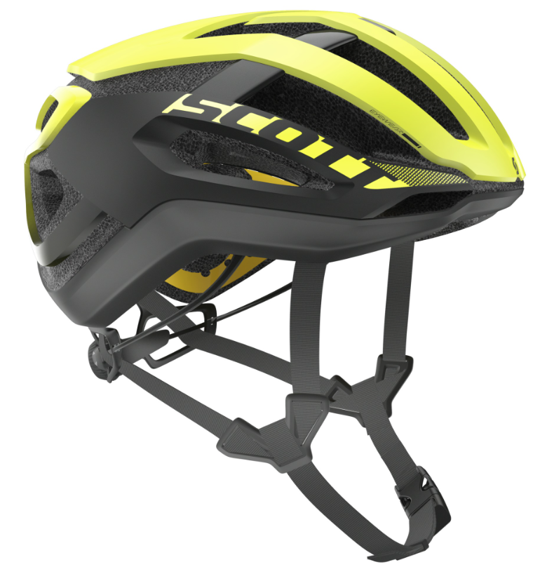 Scott Centric Plus (MIPS) Vejhjelm - Gul/Sort